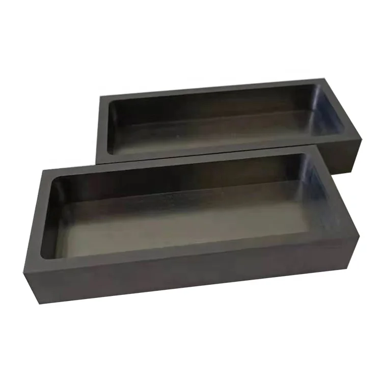 China factory customize high quality graphite box mould for gold silver ingot melting