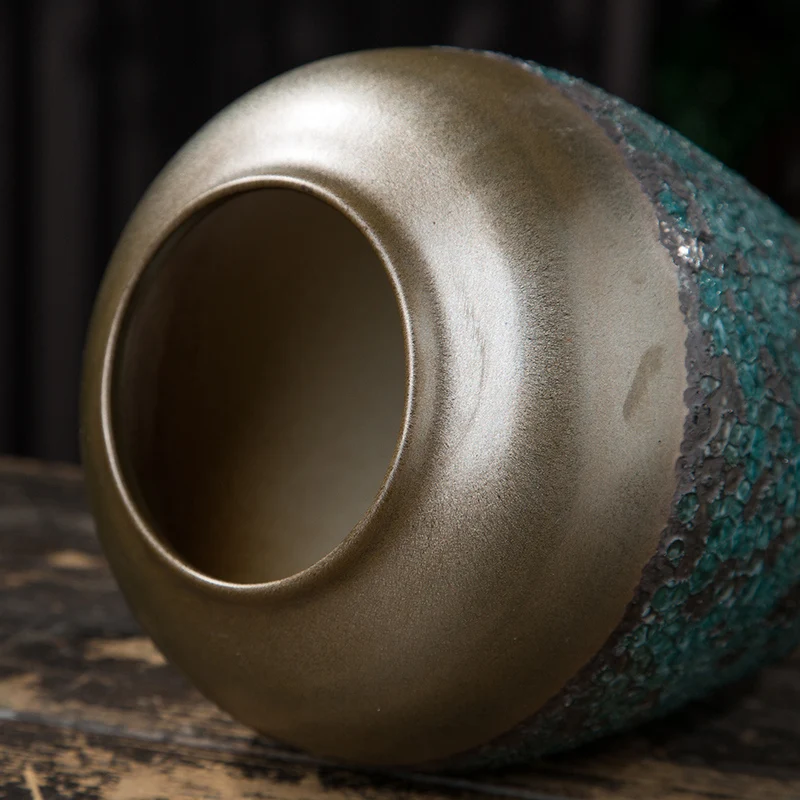 Новая Винтажная керамическая ваза оптом декоративные вазы ручной работы антикварная фарфоровая ваза домашние аксессуары