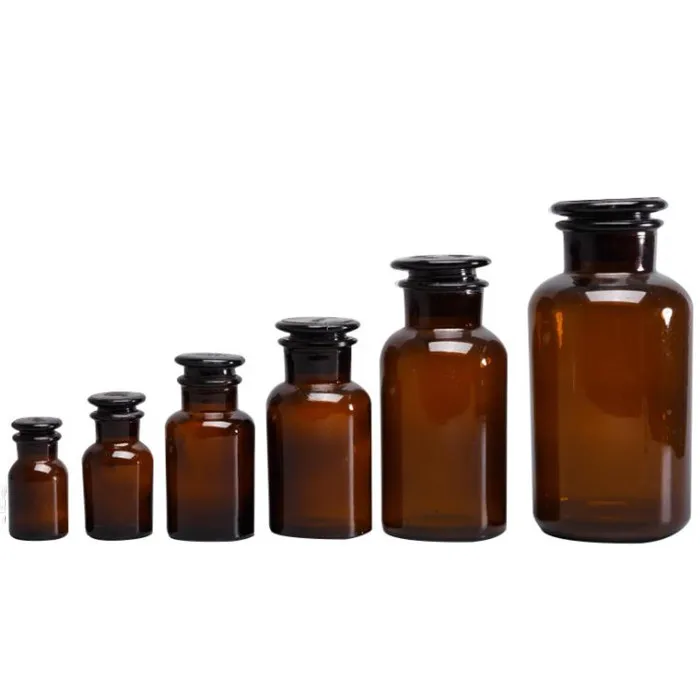 New Laboratory Glass Dropping Bottles Reagent Bottle