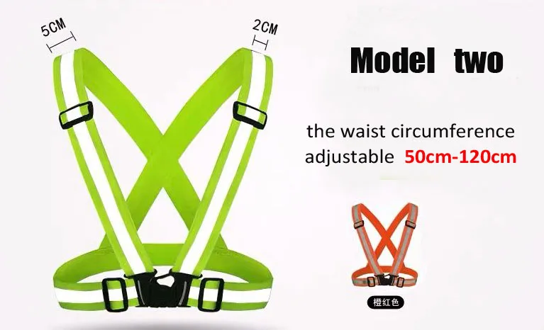 RV008 High Quality Customized Logo Safety Belt Reflective Safety Vest Clothing