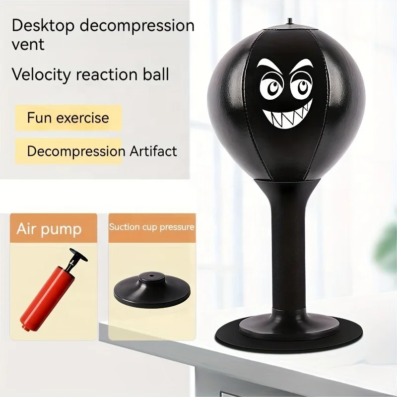 Wholesale Cool Funny Desk Toys Interactive Boxing Games for Adult Stress Relief Mini Punching Bag Speed Ball