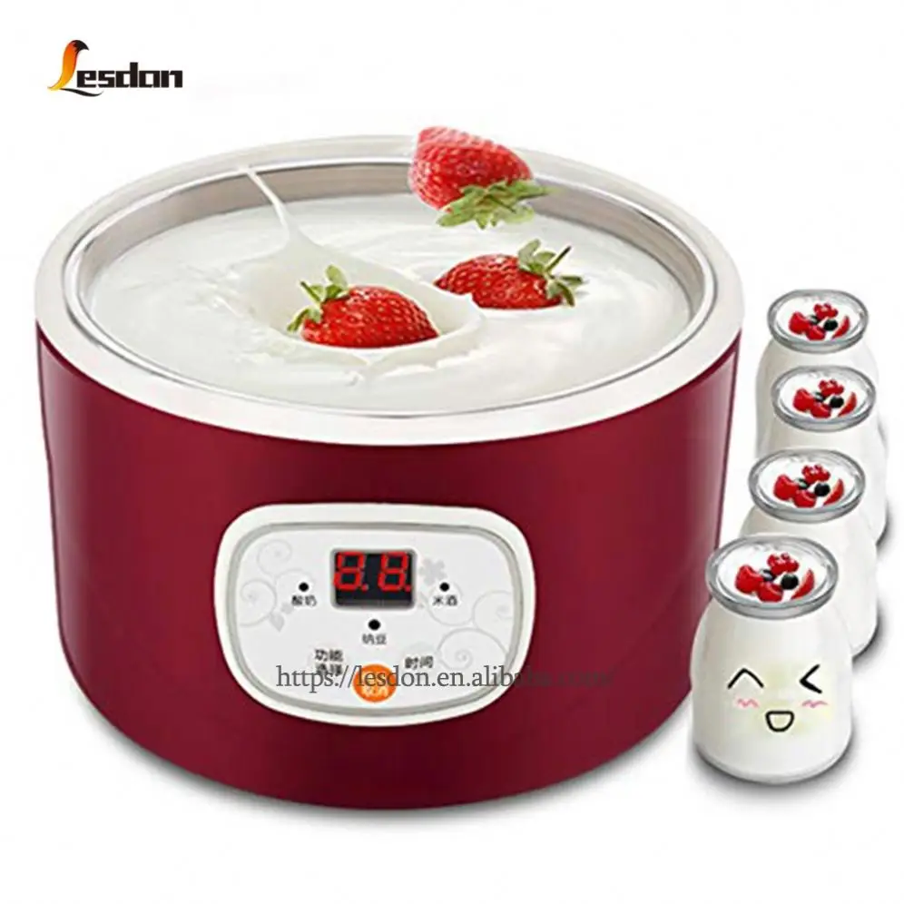 OEM Yaourt 1L 15W Home Kitchen Rice Wine Yogurt Maker Mini Commercial Automatic Yoghurt Maker