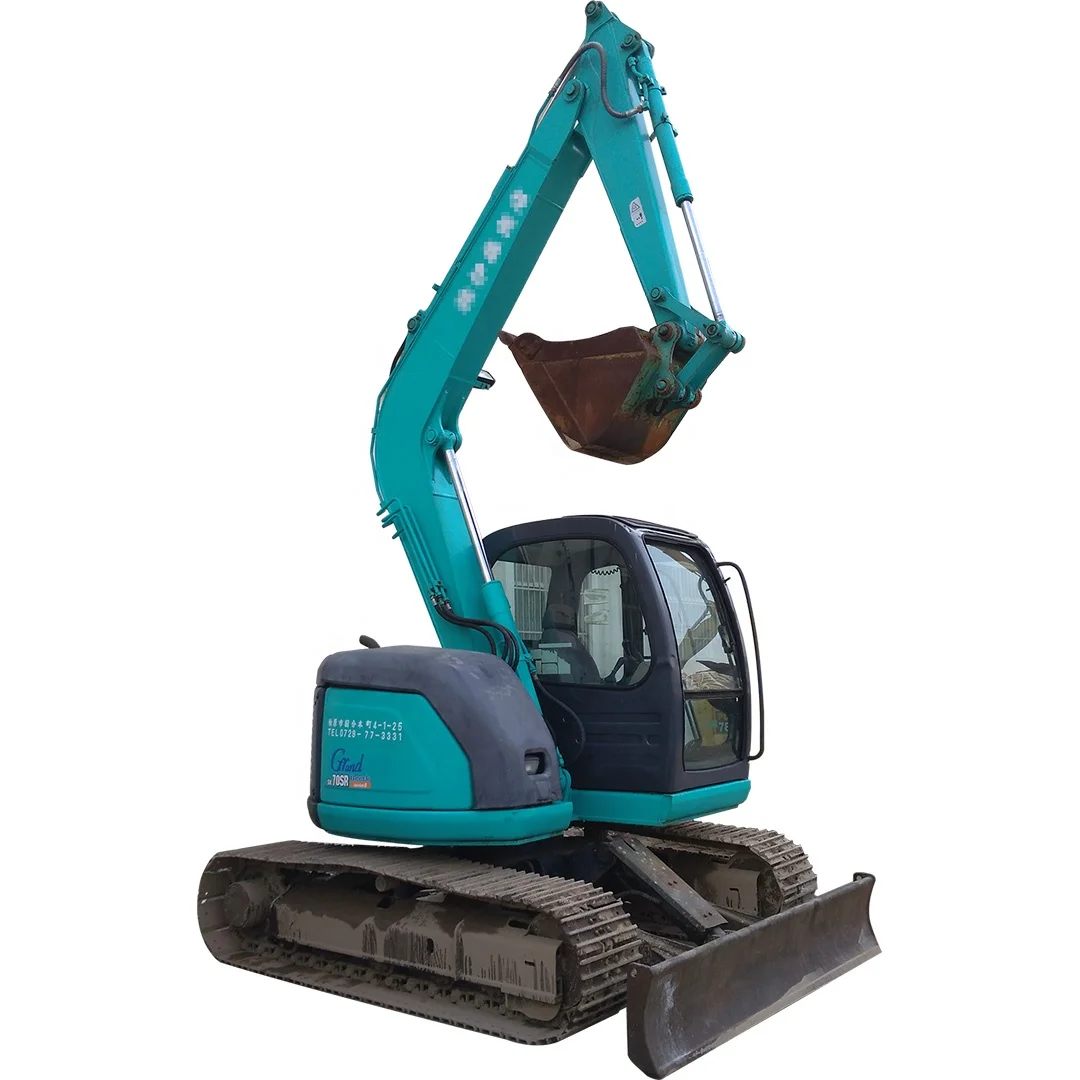 Высококачественный мини Kobelco Sk70 7-тонный гидравлический гусеничный экскаватор оригинальный японский доступный для продажи