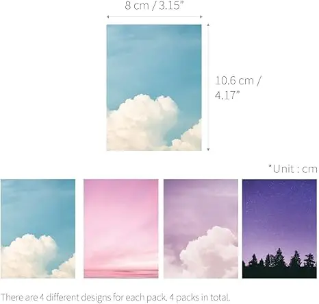 Wholesale Custom School Supplies Coloured Paper Sticky Notes Kraft Paper Memo Pad Small Notes