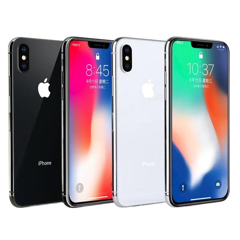 Cheap Wholesale  For Used Iphone X Xr Xs max Almost brand new 100 battery Unlock  Used Brand Mobile Phones Cellphones