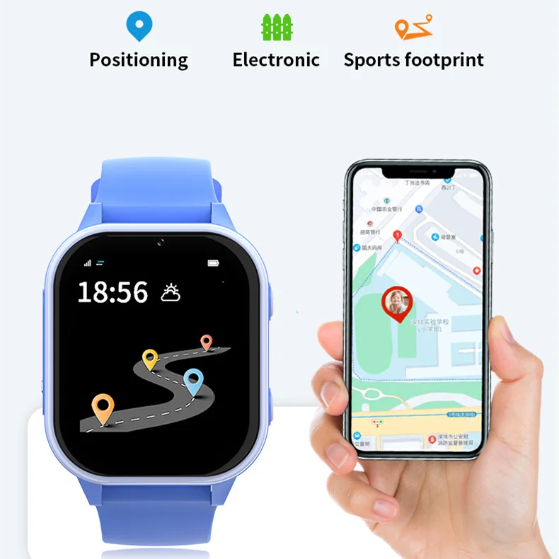 Kid watches 2023 top seller 4G Kid Wearable Devices D1watsapp included New Generation Big 1.85' screen Kids watch