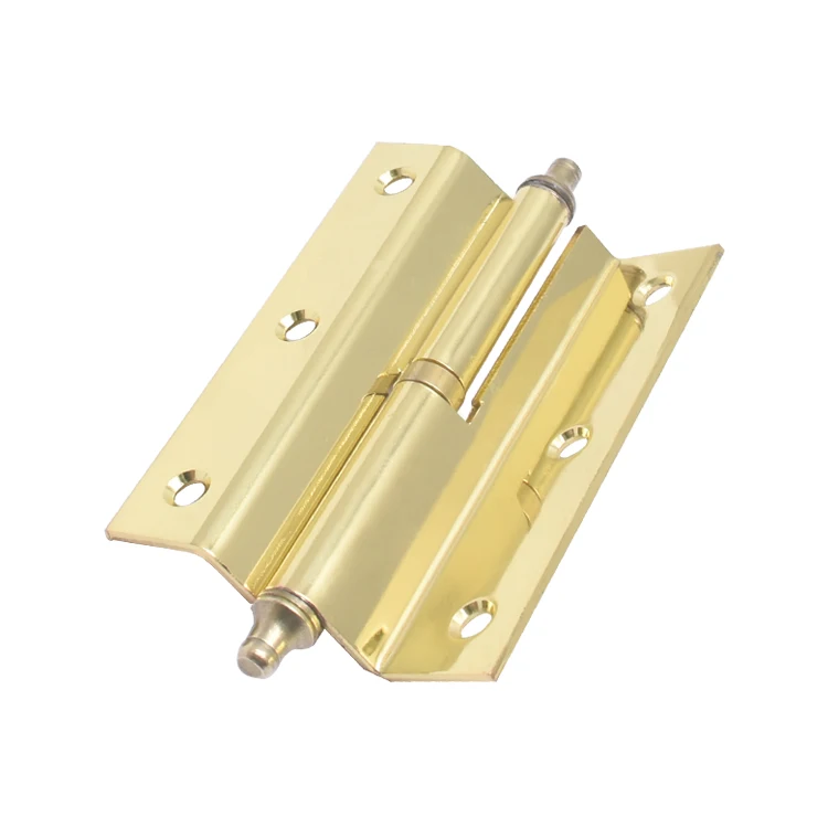 Заводская OEM высокое качество 3 '4' 5 дюймов изогнутая дверная петля с плоской головкой железные дверные оконные петли