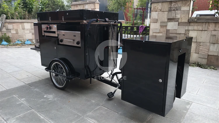 New Electric Vintage Ice Cream Tricycle Used Ice Cream Bike For Sale For Restaurants And Food Shops Raw Material Milk Tea Bike