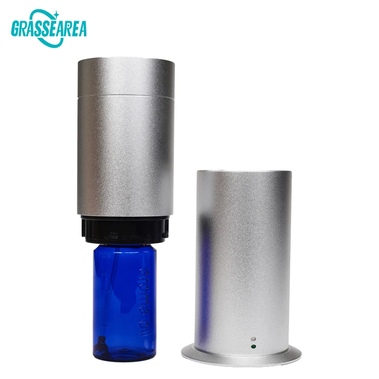 Hotel Portable Aluminum Nosieless Scent Marketing Machine Essential Oil Diffuser with Remote Control