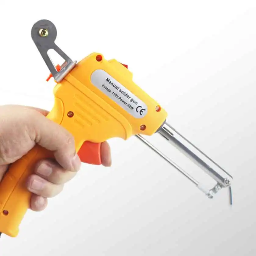 Promotion 60w manual soldering iron gun electric gun type automatic soldering machine external heat tin iron gun