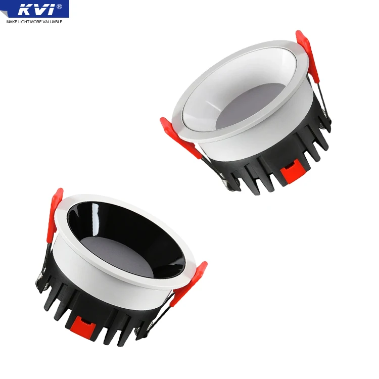 Modern Style COB Deep Anti Dazzle Heat Faster Aluminum Body High Cri LED Down Light