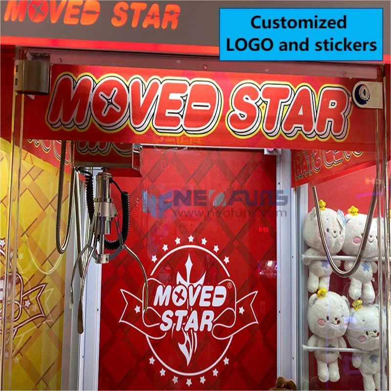 high quality coin operated catch give amusement game machine crane claw machine kit Cheap Bill Operation Doll Claw Machine