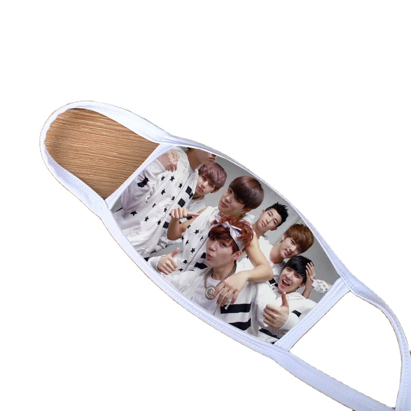 wholesale BTS  three  dust  fashion breathable to figure customization  Cosplay Cartoon Space Cotton Print face-Mask