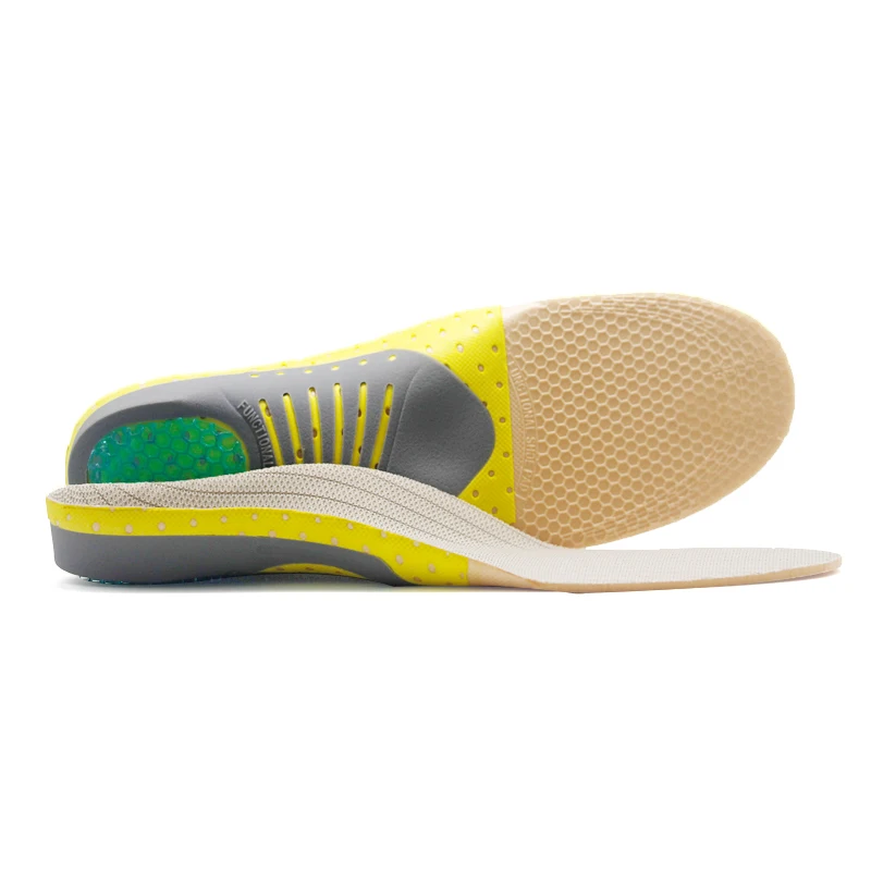 Arch Support Orthopedic Functional EVA shock absorb foot care gel anti-slip sport insole
