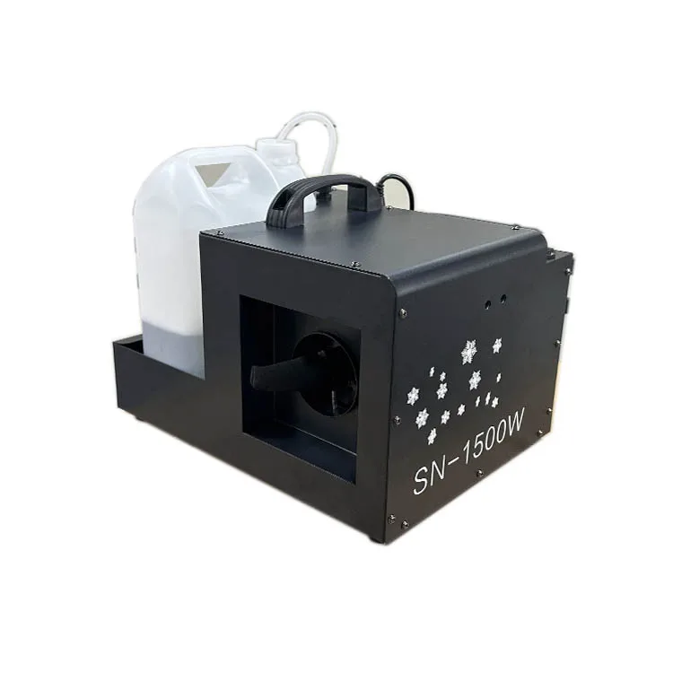New 1500W DMX512 Wireless Remote Control Moving Head Artificial Snow Machine For Party Disco
