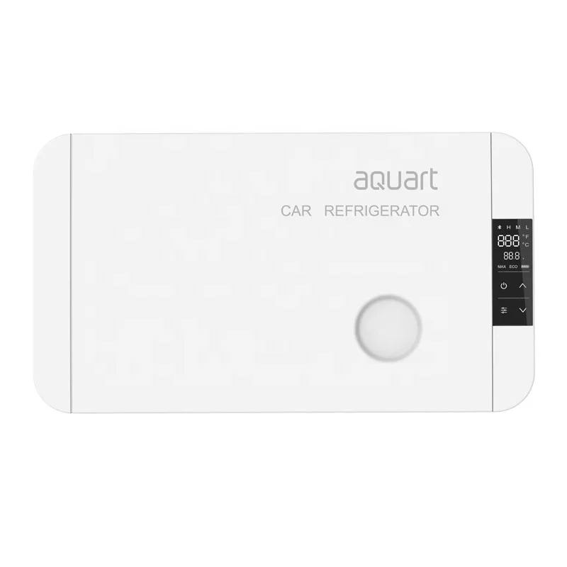 18L Car Refrigerator Cooler DC Mini Portable Car Fridge Camping Travel Homeuse -0.4F to 50F 12V/24V R134a Grade 3 Direct Cooling