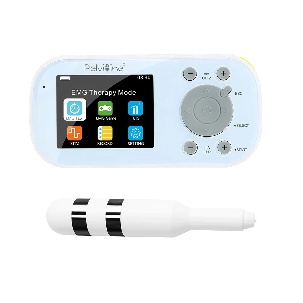 EMG Biofeedback Pelvic Floor Machine Kegel Trainer Muscle Stimulator EMS Massage Pelvic Muscle Toner Pelvic Floor Exercise