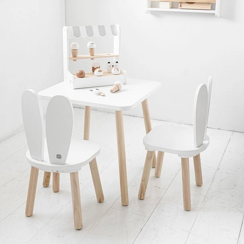 Наборы детской мебели деревянный детский учебный стол и стул для детей