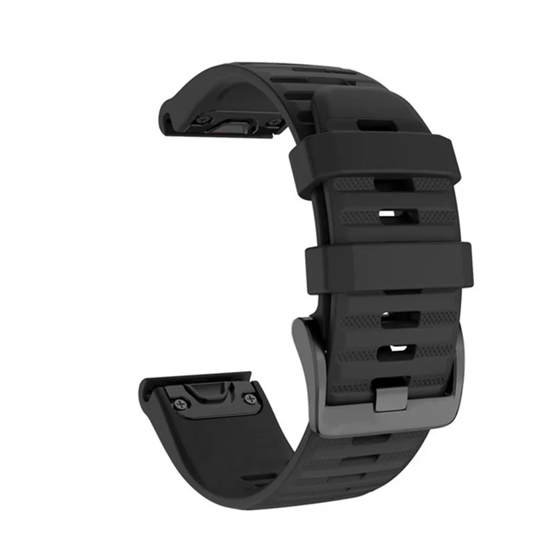 Силиконовый браслет для смарт-часов Garmin Fenix 6 6S 6x7x7 Pro 5 5X 5S 3HR 955 с сапфиром на солнечной