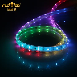 Best sell IP68 waterproof RGB cob Colour Change Remote Control LED flexible wall washer strips For outdoor decorative lighting