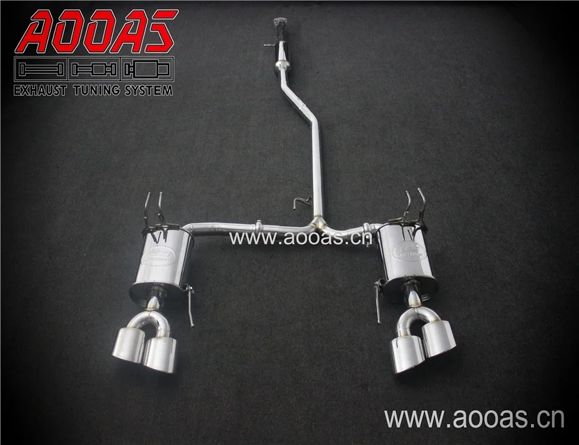 Высокопроизводительный поток для системы выхлопной трубы автомобиля Acura TLX, активный звук выхлопной трубы
