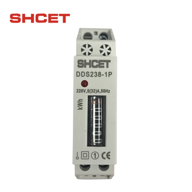 Hot selling  homekit smart bidirectional switch clamp single phase electromechanical din rail energy meter 3p wifi from SHCET