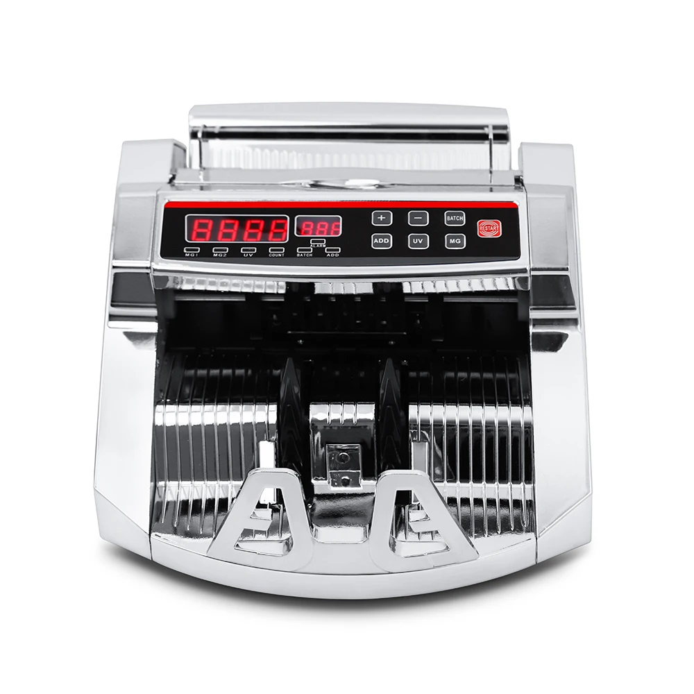 New Type Cash Counting Machine Counting Currency Banknote Bill Money Counter For Paper And Polymer Notes