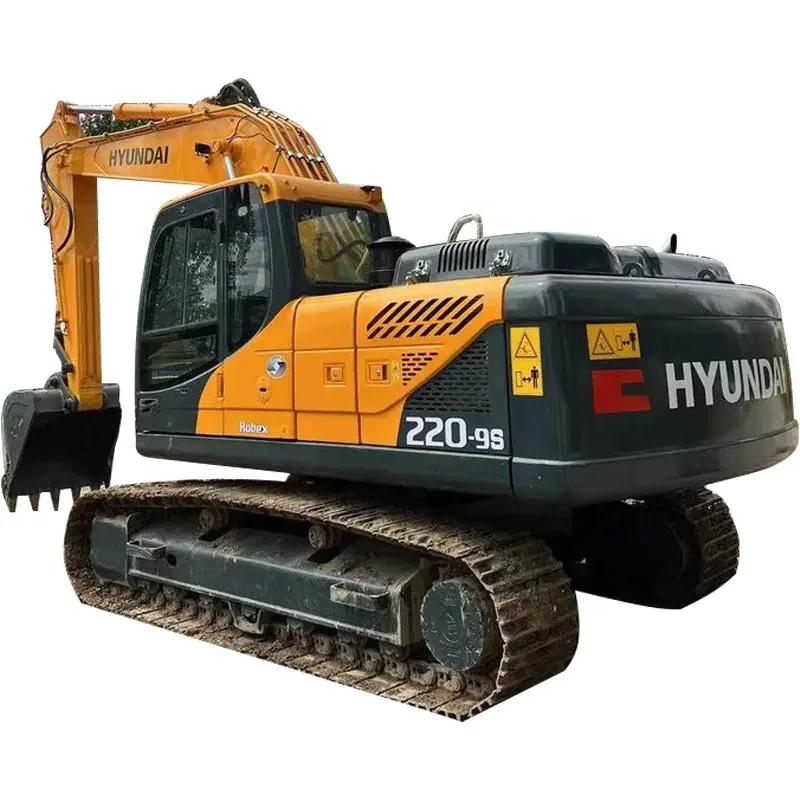 Automatic Original Hyundai 220Lc-9S Crawler Excavator Korea Imported Used Excavator With Good Condition