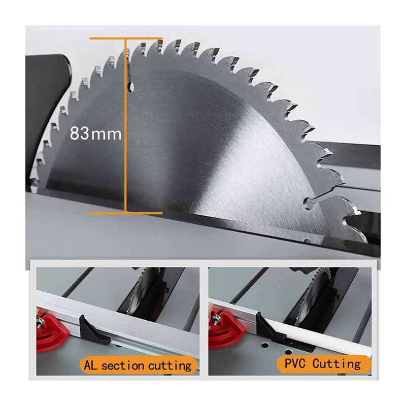 
TOUGH WORKS Top quality table saw woodworking circular table bench saw with long life TCT blade 315mm table saws for woodworking 