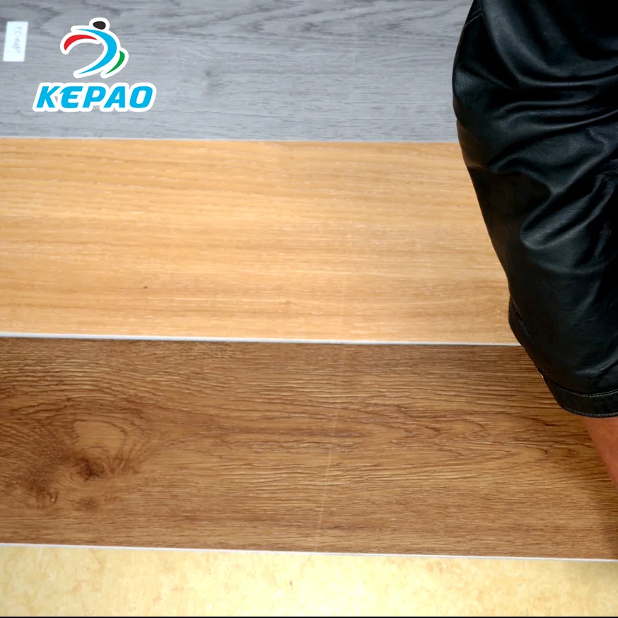 Kepao Vinyl Rigid Core SPC Flooring Vinyl Plank Flooring Click Lock Spc Flooring