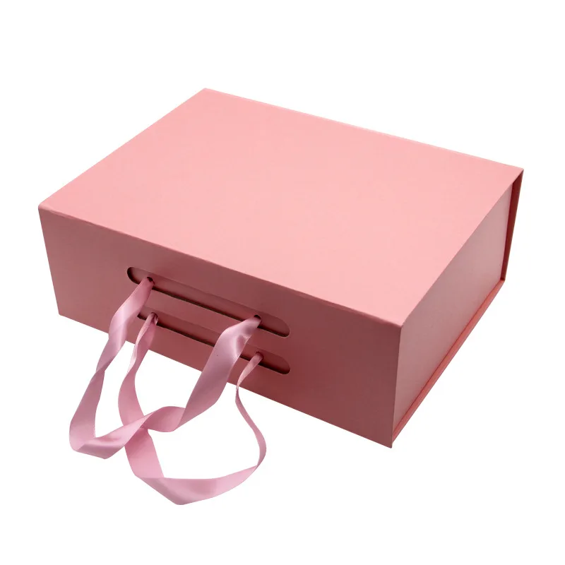 Wholesale Clothes Shoe Packaging Folding Paper Custom Logo Eco Friendly Luxury Oem Colour Magnetic Closure Gift Box