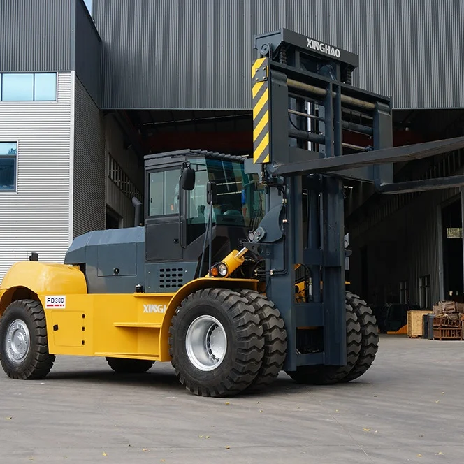 Xinghao 10-50 ton propane Container Montacargas large fork lift 40 ton diesel forklift truck Fork Lift Truck Diesel Forklifts