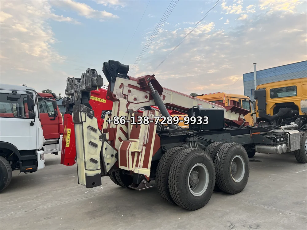 Customized 25t 30t 8x4 Heavy Duty Traffic Accident Bad Car Carrier Recovery Truck Vehicle Wrecker Tow Truck