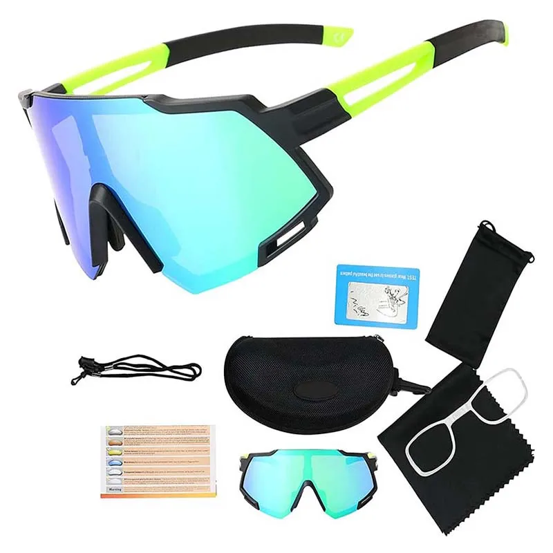 SUNOK Brand Sonnenbrille Biker Schmal Sport Mit Signature Logo Cycling Glasses