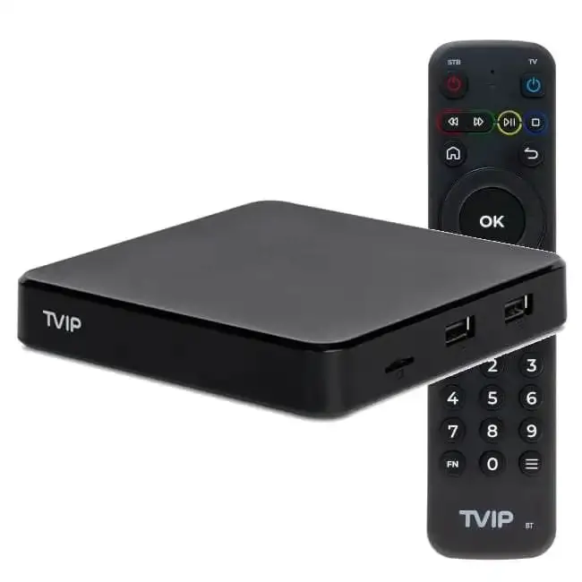 factory price set top box TVIP 605SE box Android 6.0 iptv linux smart 4k tv box Linux Dual Os IPTV Media Player