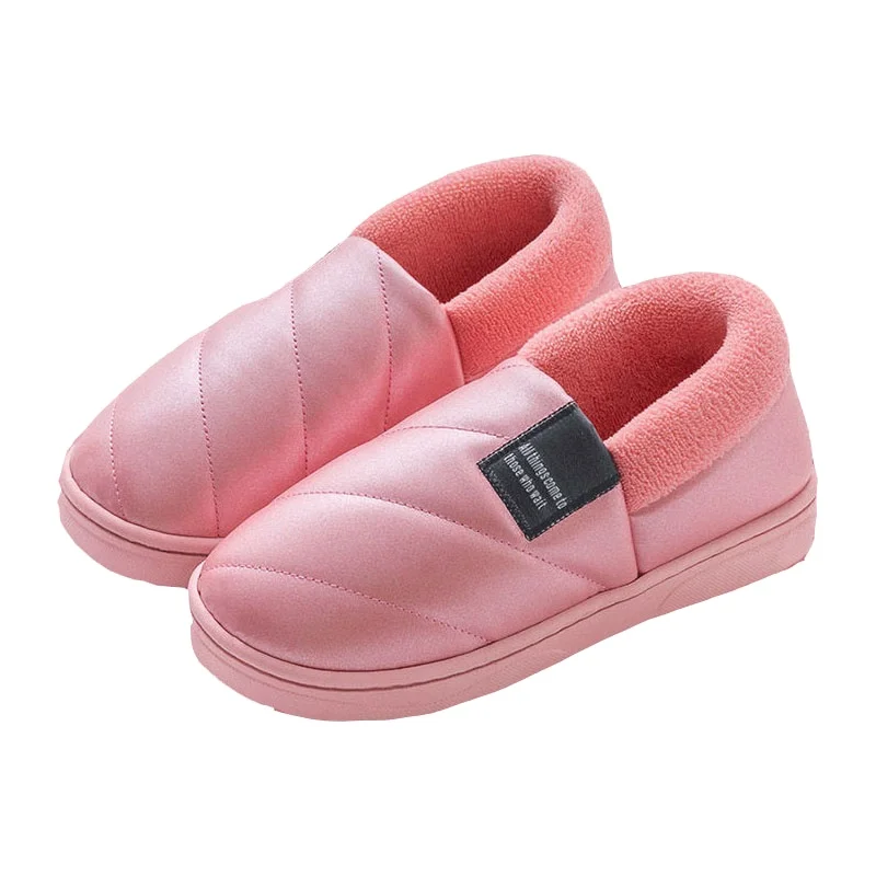 
Design Comfortable Winter young And Lady Warm Indoor House Cotton Padded Home Slippers 