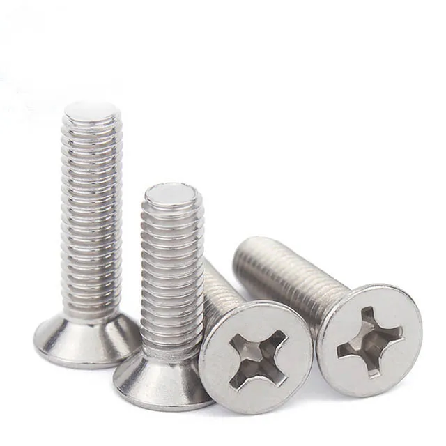 Trustworthy Top Standard Wholesale Iron Nickel Plated Countersunk Screws Fasteners