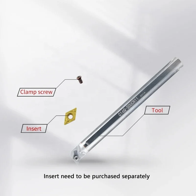 SDUCR C08K C10K C12M C14N C16Q SDUCR07 06 11 16 SDUCR11 Inner Hole Turning Tool Bar  S10K SDUCR11 S20R lathe tool holder