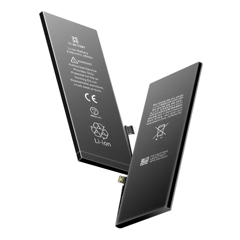  Оригинальный запасной аккумулятор для iPhone 5S 5SE 6 7 8G 6P 7P 8 P 6s plus x xr xs max литий-ионный полимерный