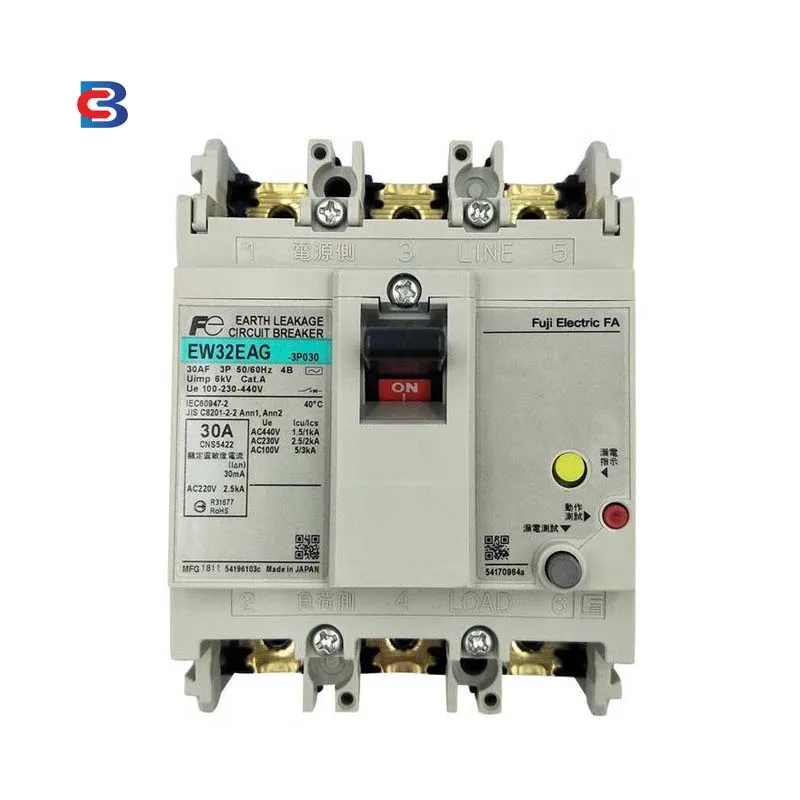 EW32EAG-3P 5/10/15/20/30A Best selling leakage protector Fuji MCCB Air switch circuit breaker
