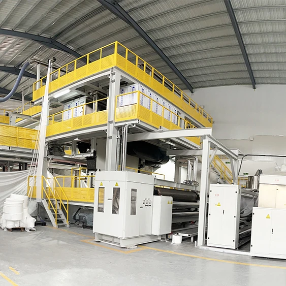 China Thermal Bonded Non Woven Fabric Polypropylene Raw Material Roll SMS/SMMS for Surgical Gown