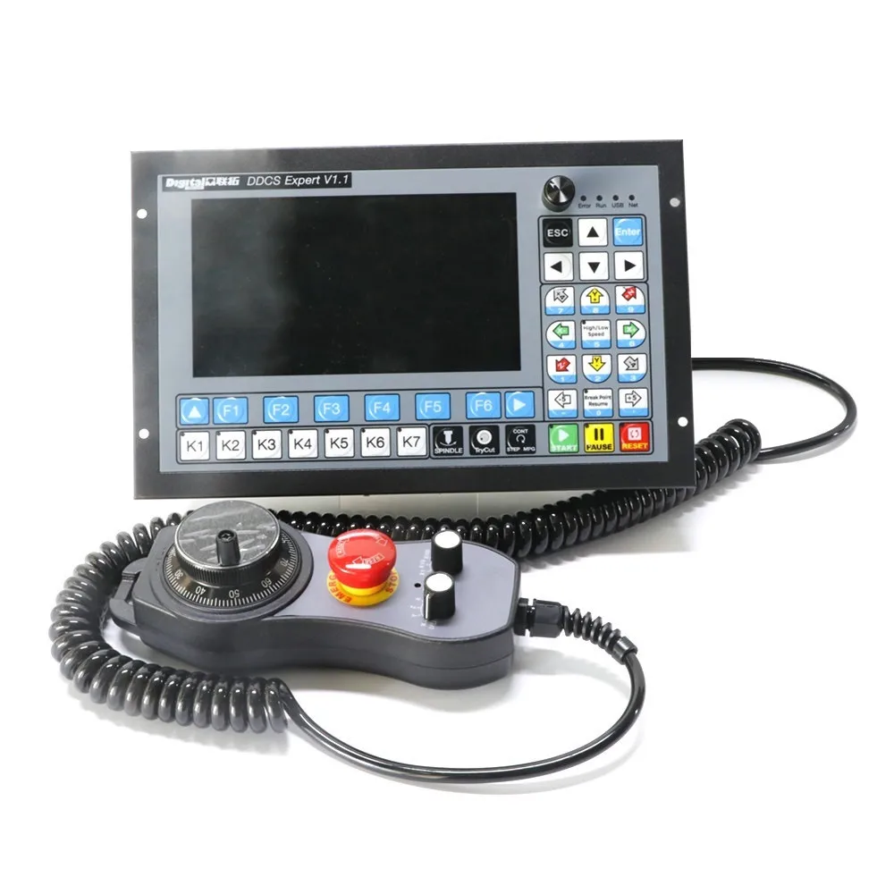 HOT Selling DDCSExpert 4 Axis Fanuc CNC Controllers With Engraving Machine Pulse Generator Handwheel For Lazer Engraving Machine