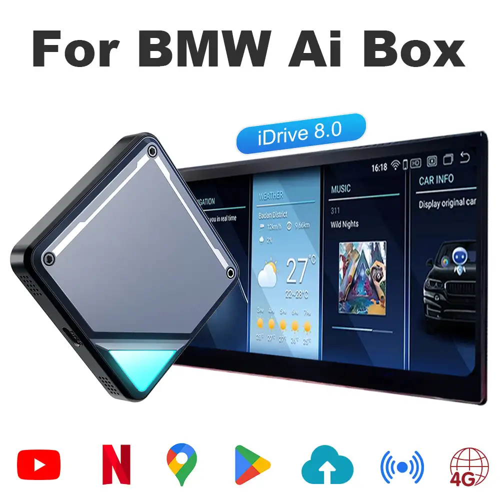 Factory Direct Carplay Ai Box Portable Wireless Carplay Android System For BMW F10 Wireless Carplay