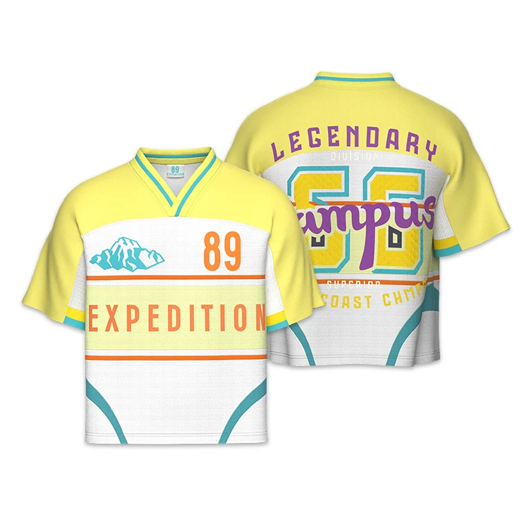 Youth Campus Team Boxy Cropped Jersey Custom High Quality American Football Jersey