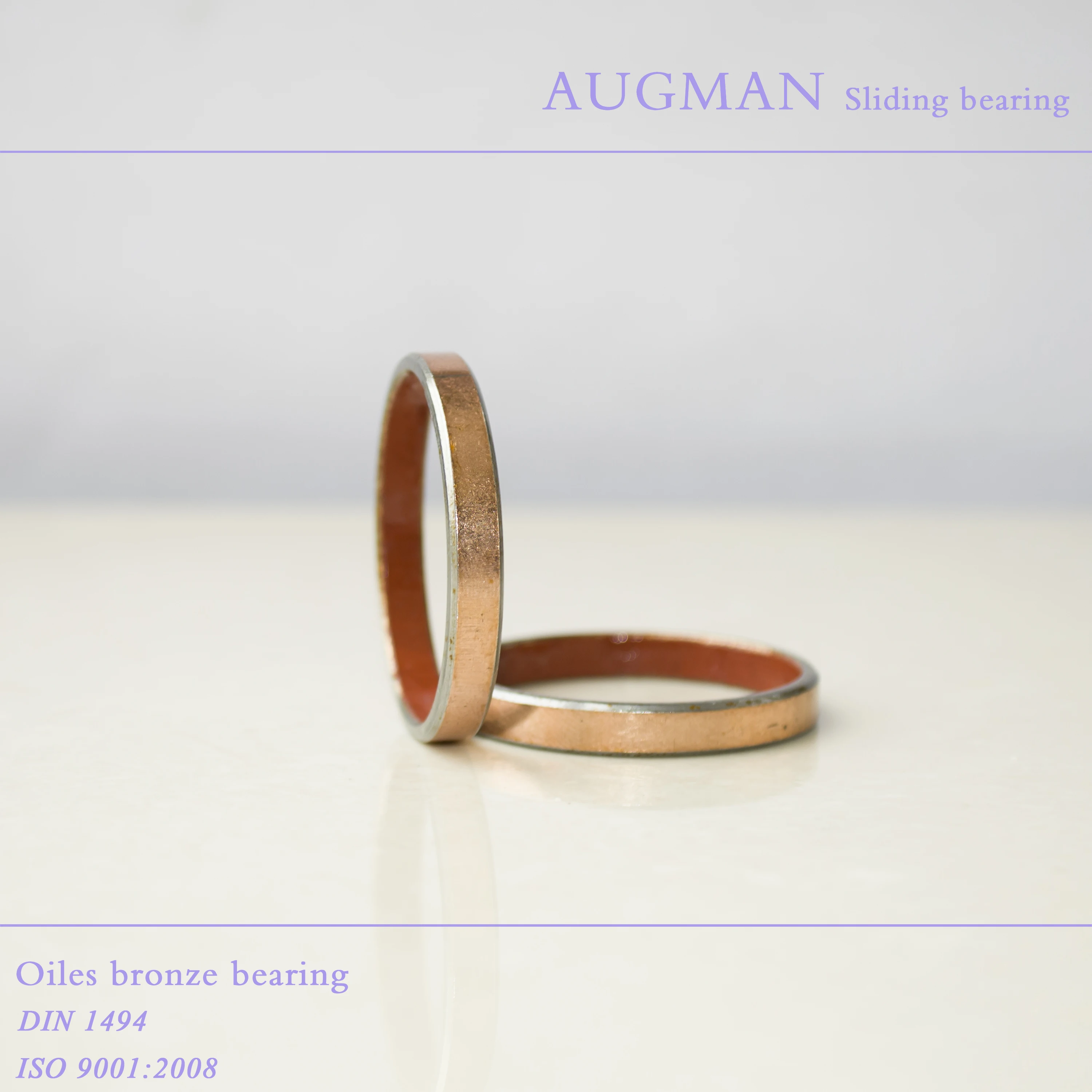 Slide bushing, dry split oilless du bush