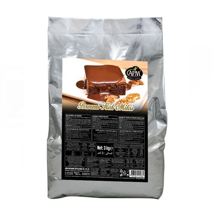 APM High Quality Certified Instant Browni Cake Mix Powder For Pastry Sector And Industry