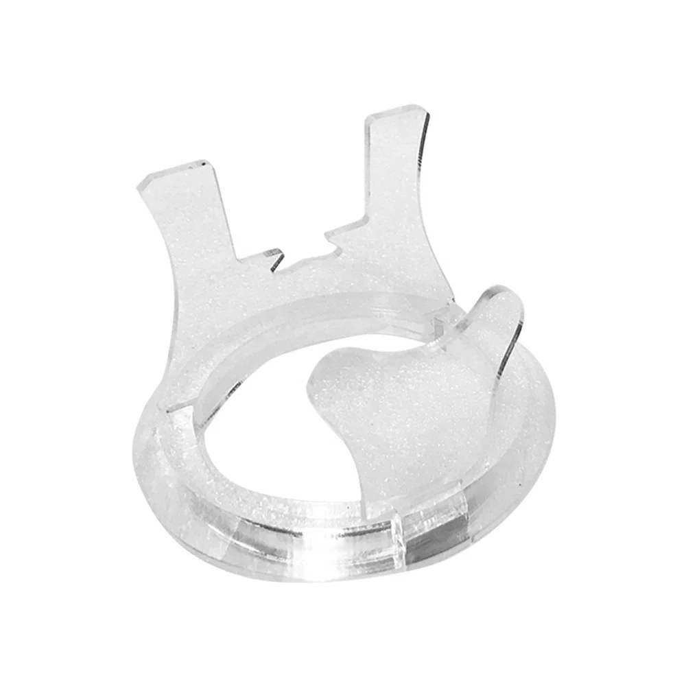 KALIOU Q112-114 Wholesale Transparent Acrylic Fishing Reel Display Rack Stand Holder