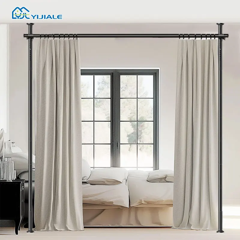 YIJIALE Beauty massage room divider retractable folding metal room dividers