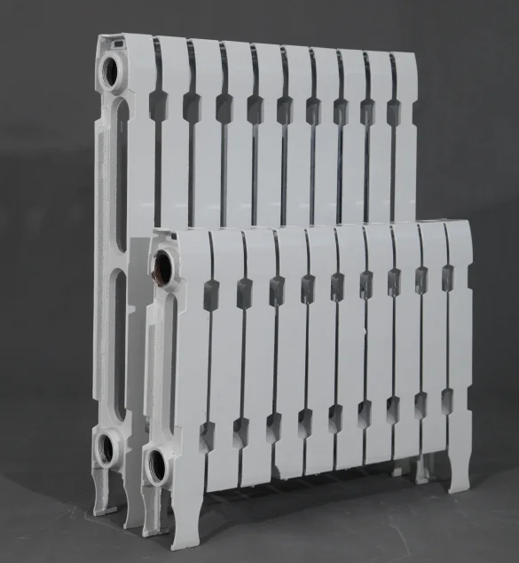 Efficient heat dissipation white Wall mounted cast iron Column wing plane radiator for hot water heating