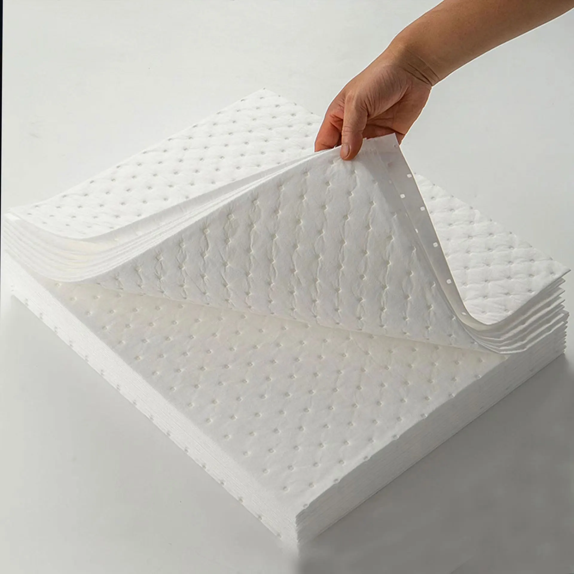 High absorbency polypropylene Absorbing Sheet Oil Absorbent Felt for spill pollution control